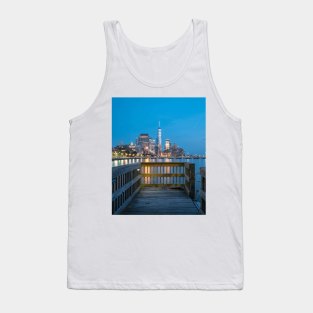 New York Pier 40 Skyline2 Tank Top